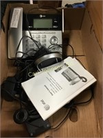 AT&T 2 LINE CORDLESS TELEPHONE W/BLUETOOTH