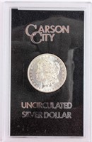 Coin 1884-CC Morgan Silver Dollar in GSA Box