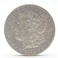 1878-P Morgan Silver Dollar - F