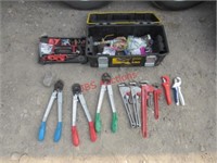 Assorted Plumbing Lot in Tote