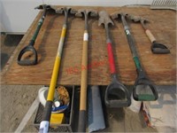 6-Assortment of Shovels