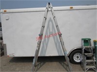 21' -300 LB Werner Aluminum Telescoping Ladder