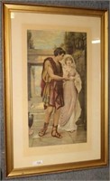 2 FRAMED & GLAZED LITHOS BY LORD LEIGHTON,