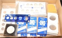 COLLECTION NUMISMATIC SUPPLIES (MINT DISPLAYS,