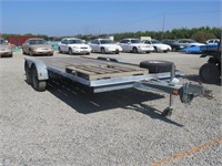 Custom Built Galvanized Car Trailer