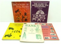 5 Collectible Books - All Softcover - Banks,