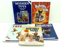 5 Collectible Books - 1 Hardcover - Dolls, Tin,