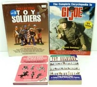 4 Collectible Books - 1 Hardcover - Toy Soldiers