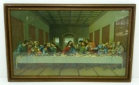 * Framed Last Supper Print
