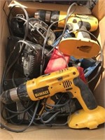 Box Of Electric Drills