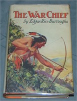 Burroughs. The War Chief. 1st Ed. in Scarce DJ.