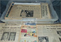 20th Century Newspaper Lot