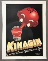 1940's Art Deco Swiss Advertising Poster, E. Patke