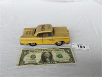 Vintage 1958 Edsel Tin Type Toy Taxi