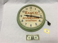 Original Ramco Re-Powering Station Clock