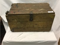 Early AC Oil Filters Train Shipping Crate
