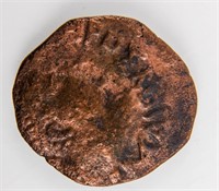 Coin Hermaios 40-1 B.C. Bronze Tetradrachm
