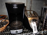 2- Toasters & Coffee Maker