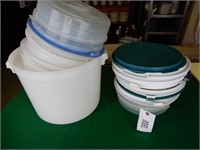 Lot Asst. Storage Containers