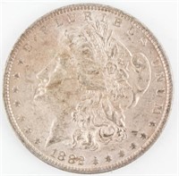 Coin 1882 O/S  Morgan Silver Dollar Choice