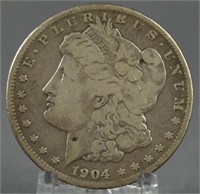 1904-S Morgan Silver Dollar Key Date