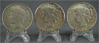 1922 1922-D 1922-S Peace Silver Dollar