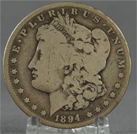 1894-S Morgan Silver Dollar Key Date