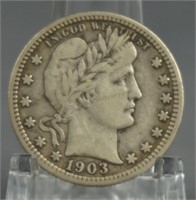 1903 Barber Quarter