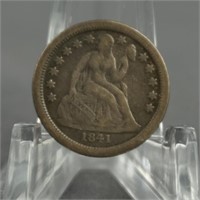 1841-O Seated Liberty Dime