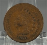 1870 Indian Head Penny Key date