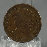 1828 Classic Head Half Cent