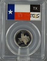 2004-S Texas Silver Quarter PCGS PR 69 DCAM