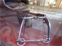 Cowboy Head Stall with medium Roller Bit