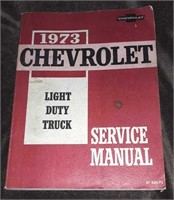 1973 Chevrolet Light Duty Truck Service Manual
