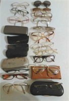 Flat of Glasses & Cases