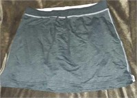 N.Y.L. Cotton Stretch Skirt Size L LENGTH 18"