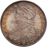 50C 1814 O-103. PCGS MS66+ CAC