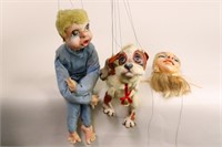 2+1 Miscellaneous Marionettes Boy Puppy Girl