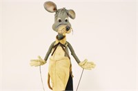 Mouse with Apron 1982 Hand Puppet
