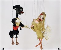 Flamenco Bird Boy & Girl 1973 Marionette