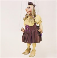 Plump Purple Witch 1979 Marionette