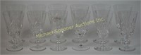 12 STUART CRYSTAL GLENGARRY CAMBRIDGE WINE GLASSES