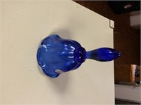 Fenton Blue Glass Bell