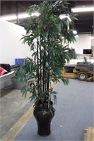 6' Artificial Bamboo Tree Planter