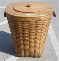 Longaberger 2003 Extra Large XL Oval Waste Basket