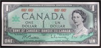 1867 - 1967 CAD Centennial $1 Banknote