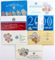 Coin Assorted United States mint Sets 7 Pcs