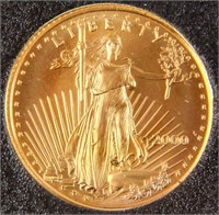 Coin 2000 1/10 American Gold Eagle .999 Gold