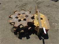 18" Sheep's Foot Compactor Wheel Attachment
