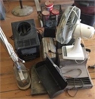 Stoves, Fan, Metal Tool Boxes